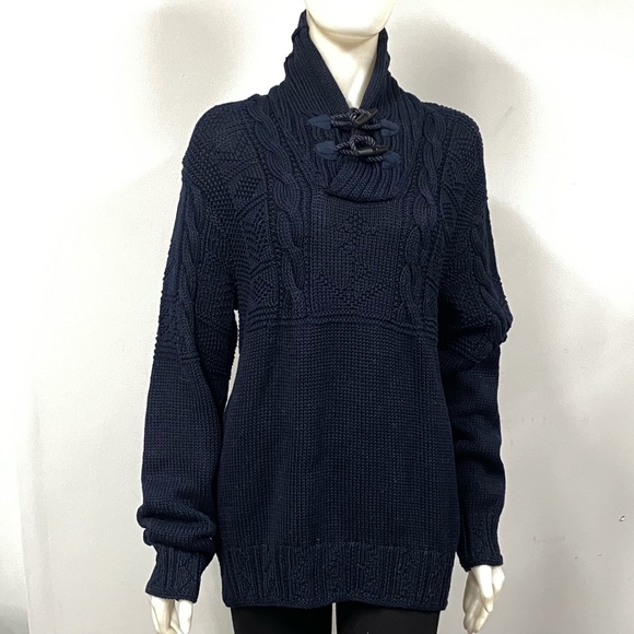 00s archive L.G.B. ZIP UP KNIT drivers Crewneck